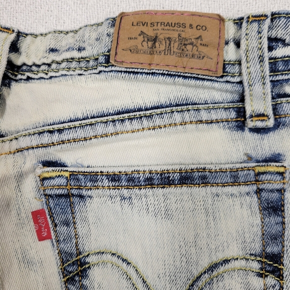 Women's Levi's 518 Super Low-Rise Boot Cut  Jeans  👖 - Picture 7 of 14